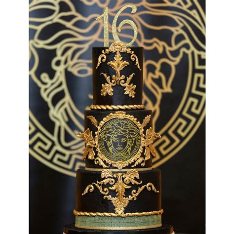 sweet 16 versace|VERSACE SWEET 16 BIRTHDAY CAKE! .